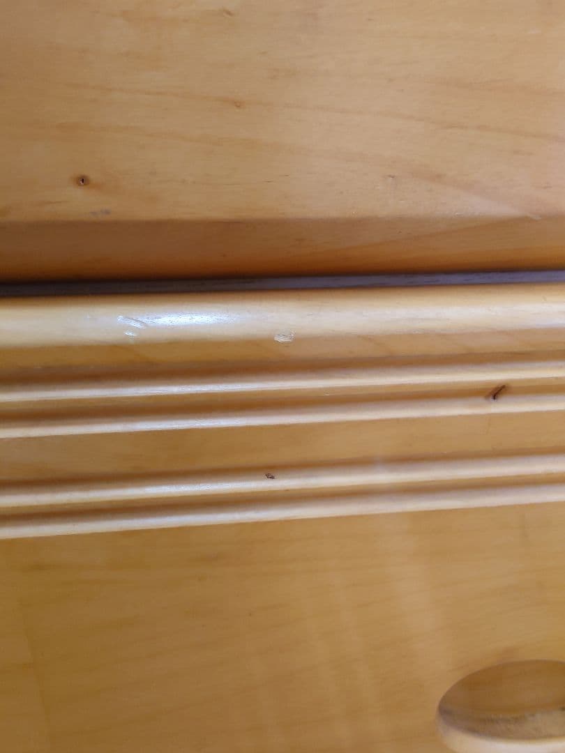 木製チェスト 花デザイン　カントリー調