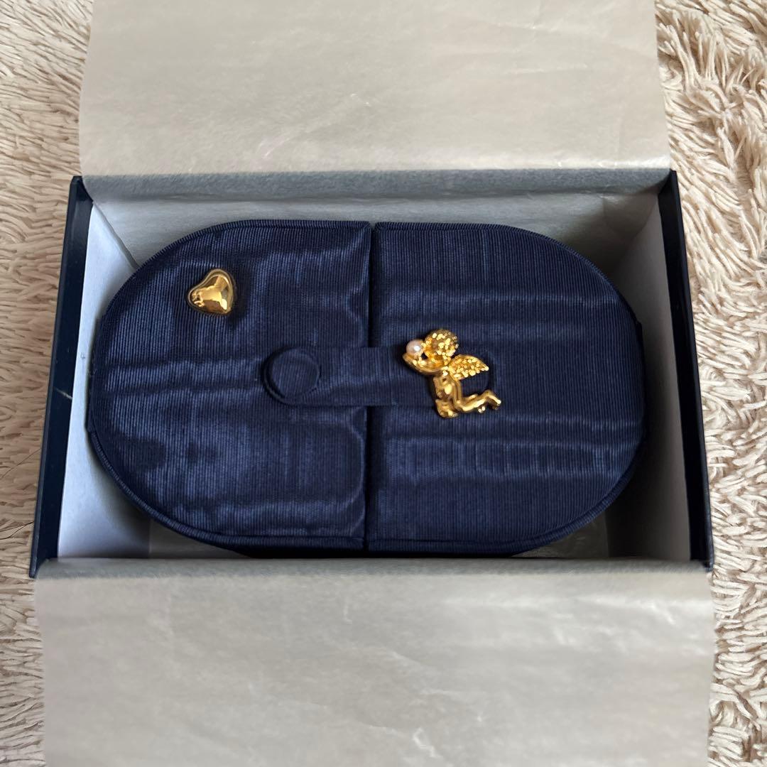未使用 MIKIMOTO ジュエリー ケース アクセサリー ボックス 真珠 天使