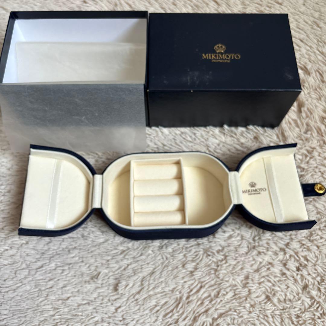 未使用 MIKIMOTO ジュエリー ケース アクセサリー ボックス 真珠 天使