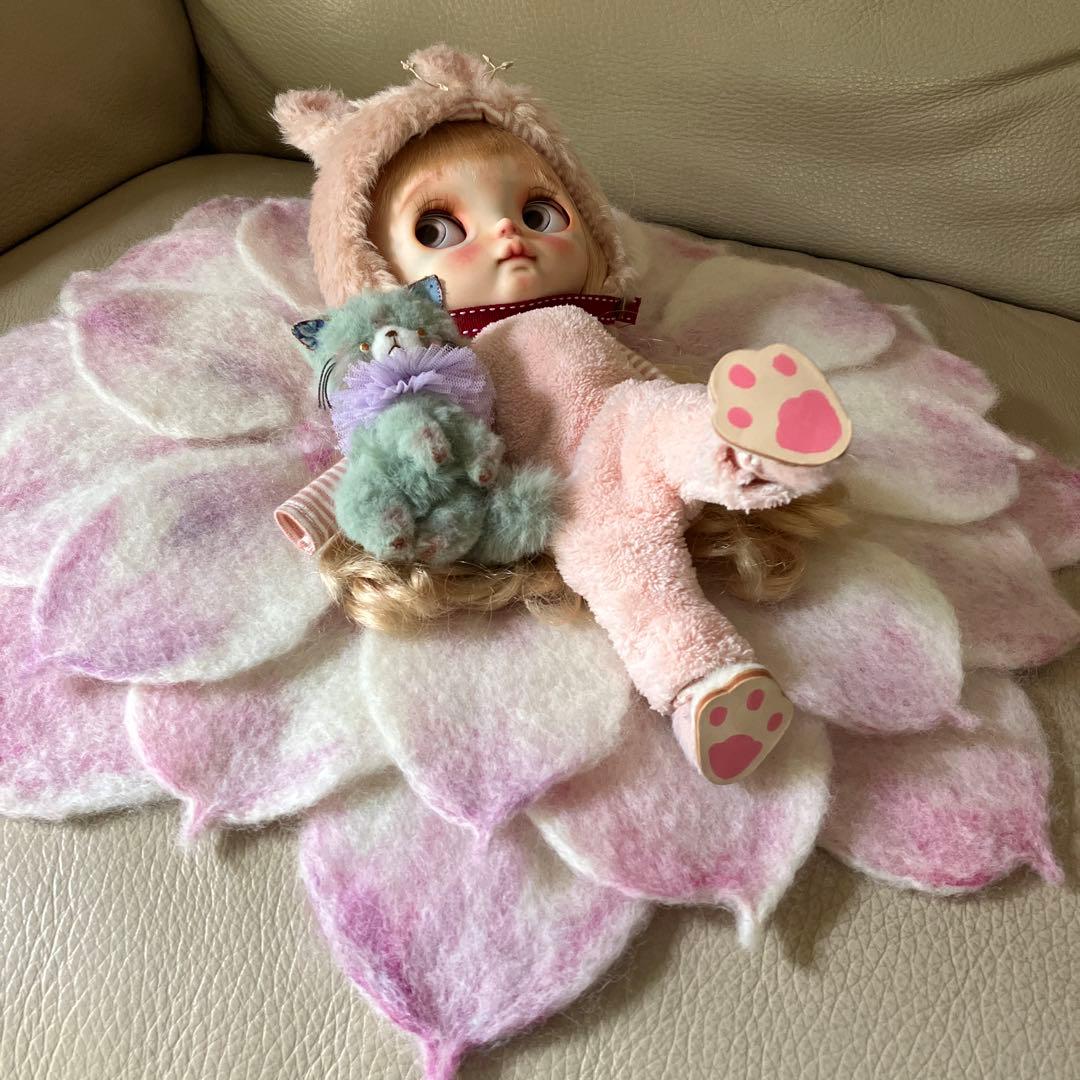 【専用出品】花びらラグマット／撮影小物