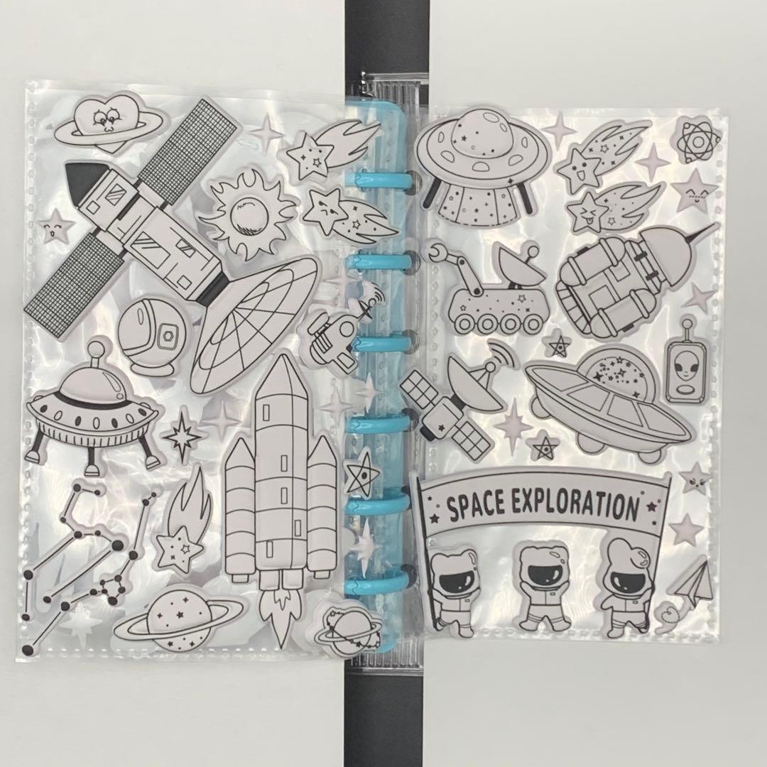 シール帳　完成品　A7 男の子　ポケモンver　②