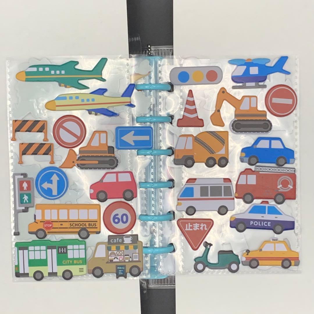 シール帳　完成品　A7 男の子　ポケモンver　②