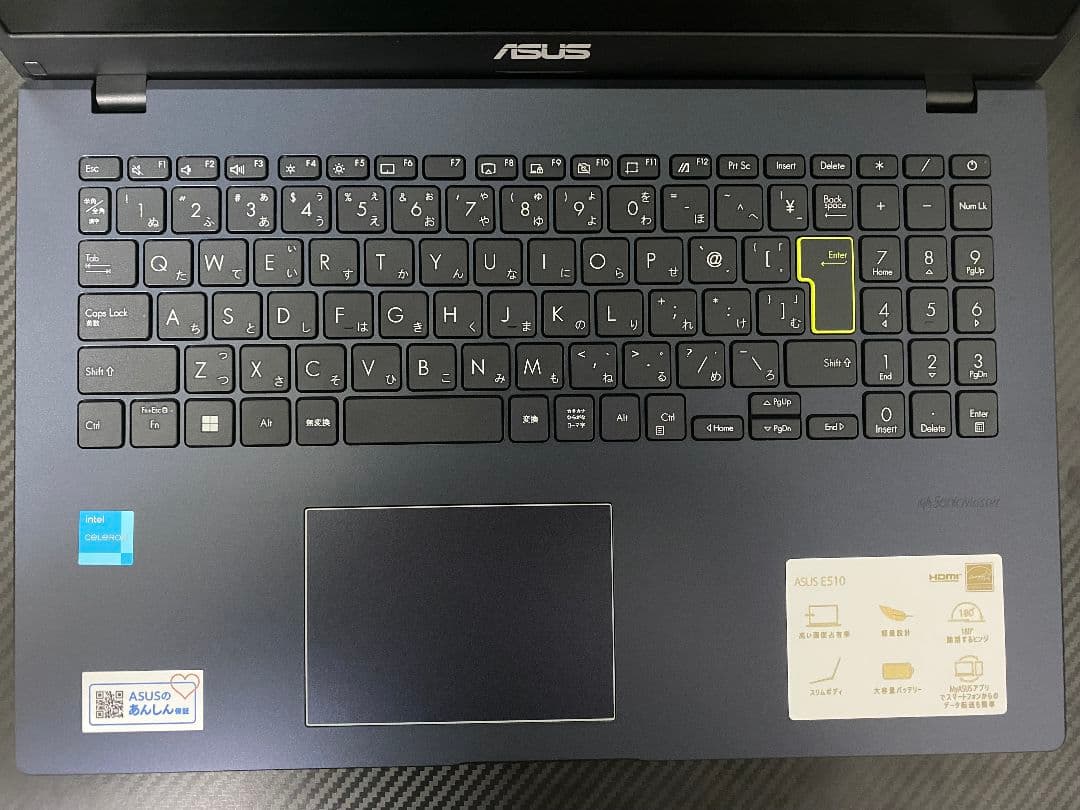 ASUS ノートパソコン Vivobook Go 15 E510KA 15.6型