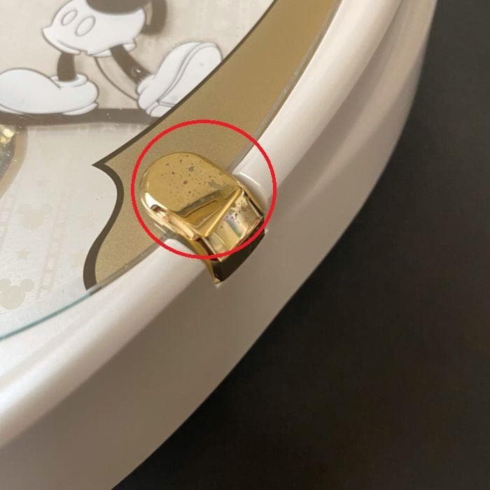 Y 中古 セイコー ディズニータイム メロディ電波掛け時計 FW567W