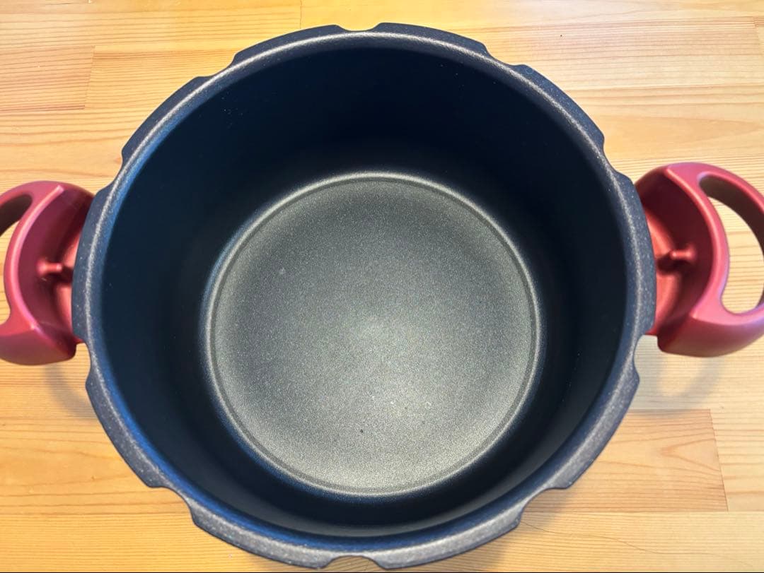 ティファール 圧力鍋 クリプソ ミニット デュオ ルージュ 5.2L