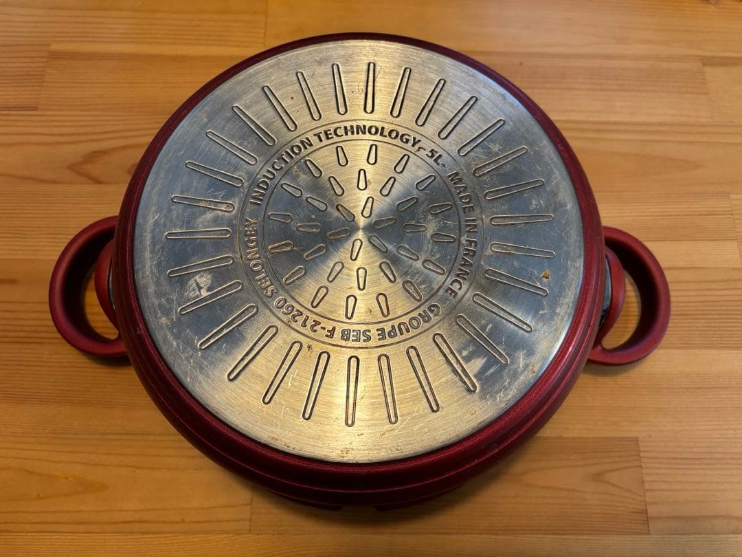 ティファール 圧力鍋 クリプソ ミニット デュオ ルージュ 5.2L