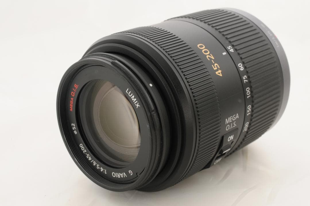 【手振補正あり】パナソニック PEN・LUMIXシリーズ 45-200mm 望遠