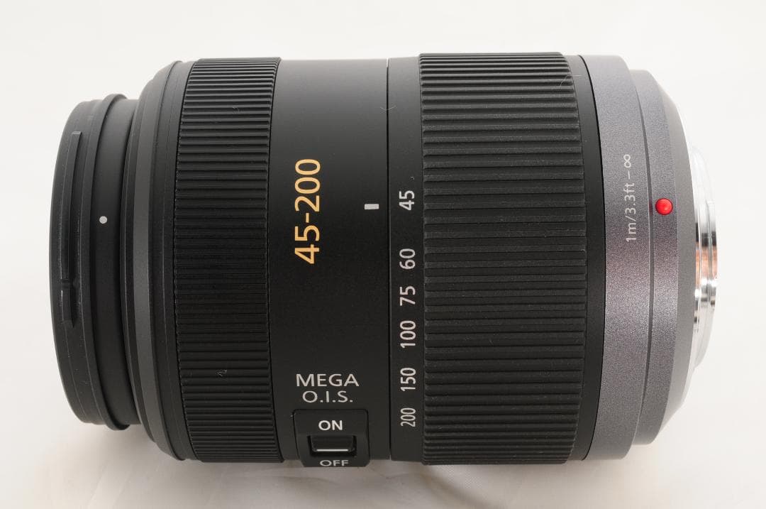 【手振補正あり】パナソニック PEN・LUMIXシリーズ 45-200mm 望遠