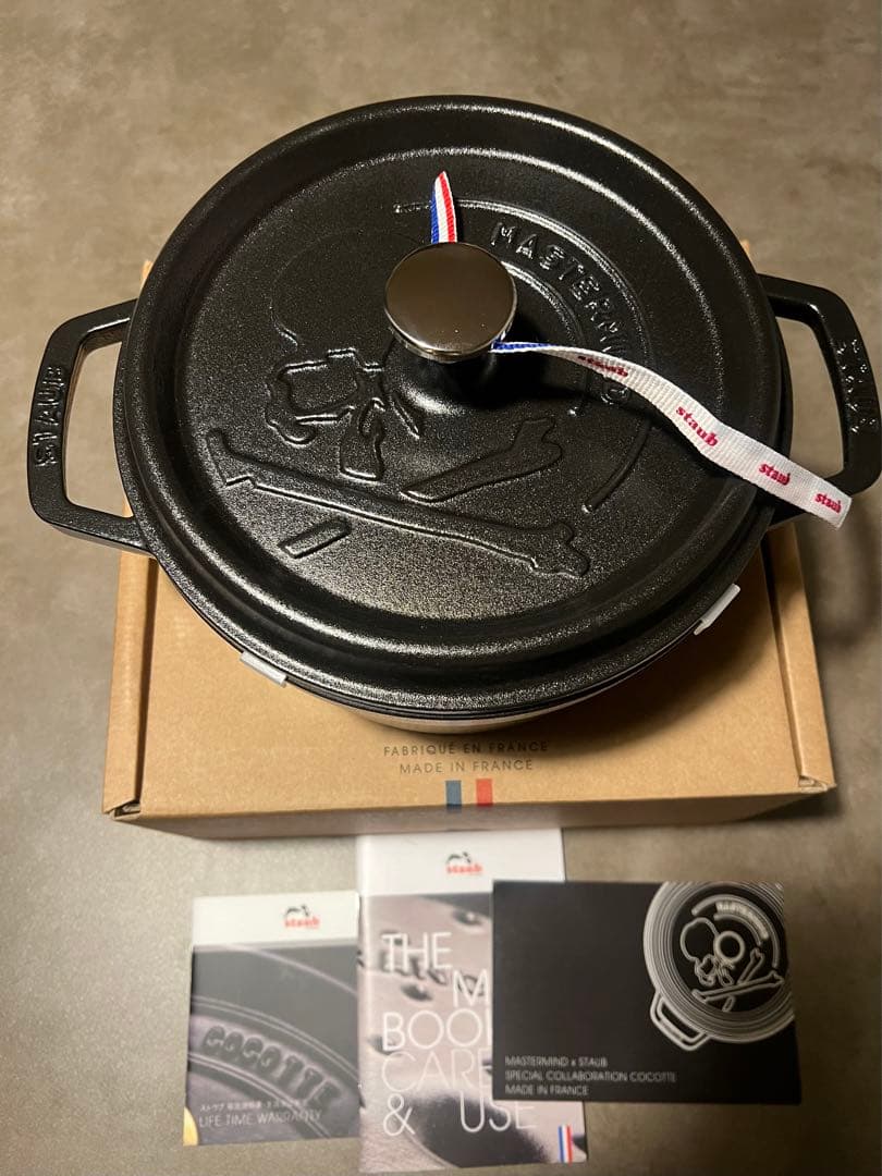 50周年限定新品　MASTERMIND × STAUB コラボレーションココット
