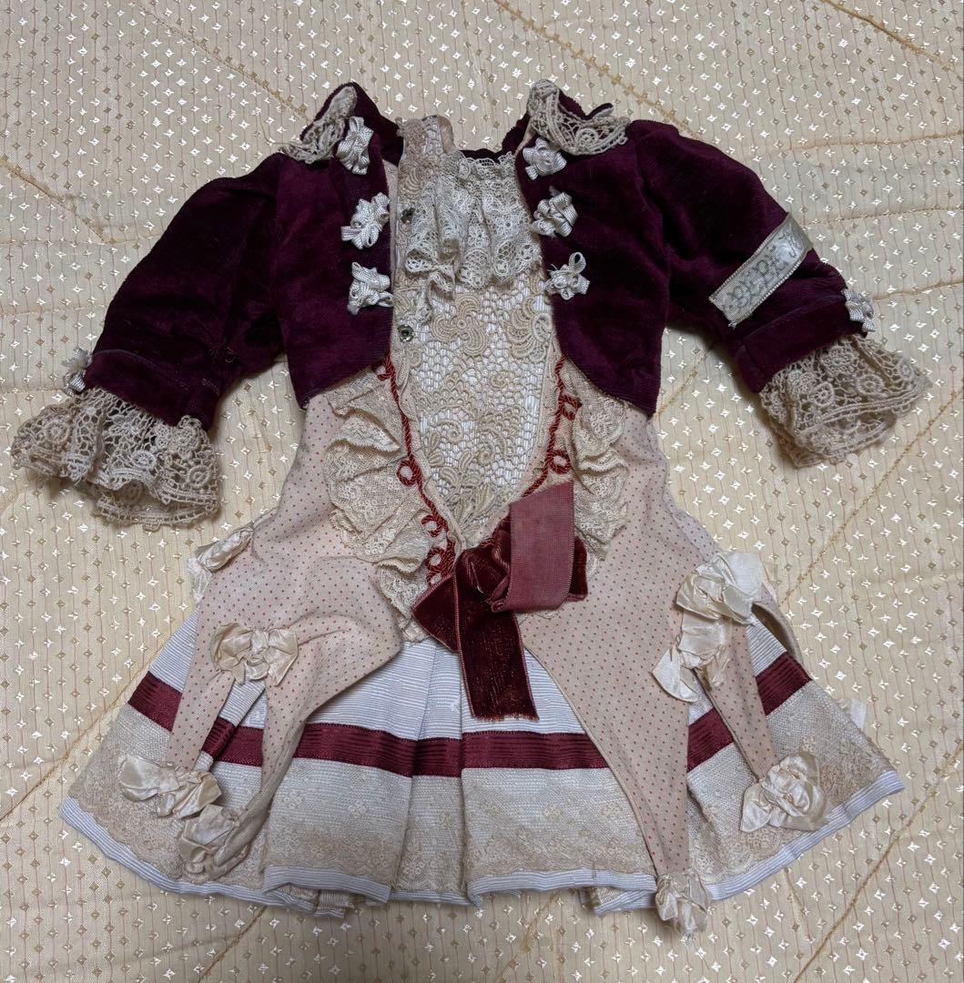 アンティークビスクドールドレス　アネッテドレス