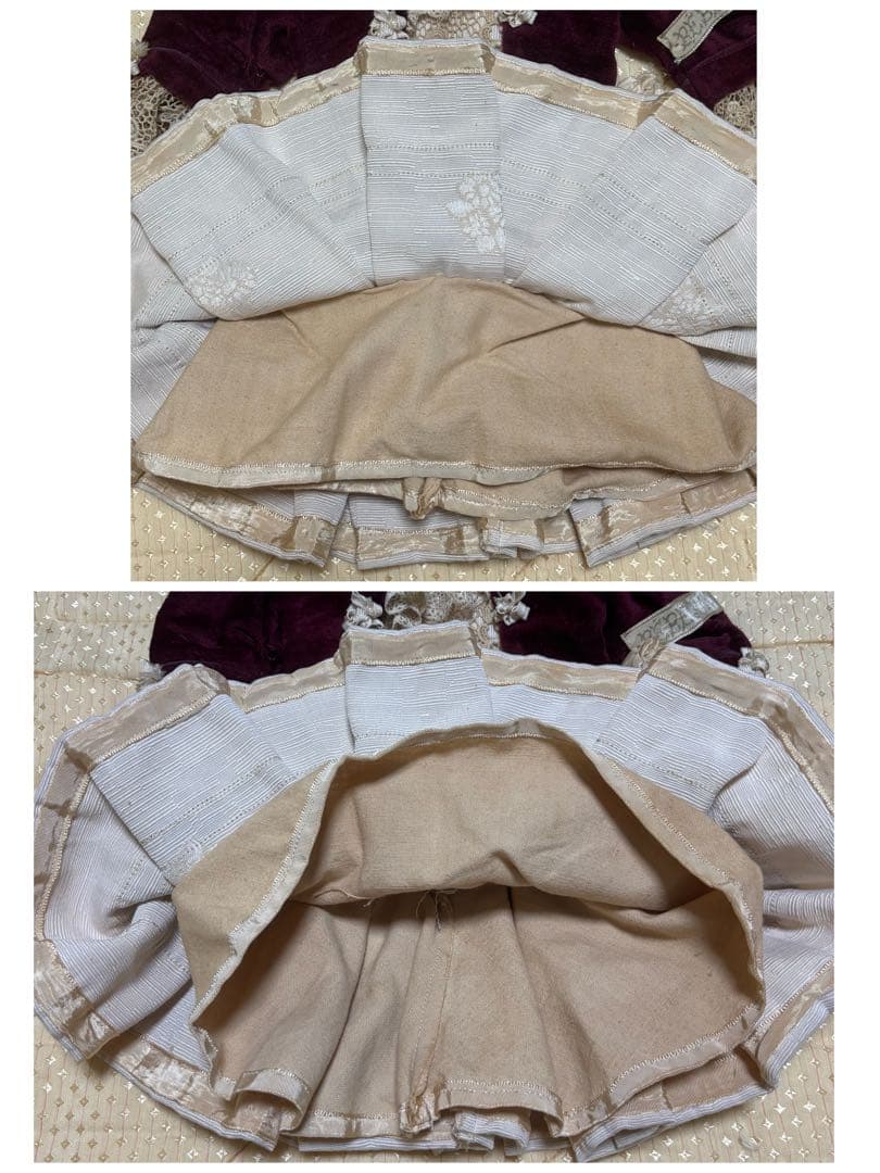 アンティークビスクドールドレス　アネッテドレス