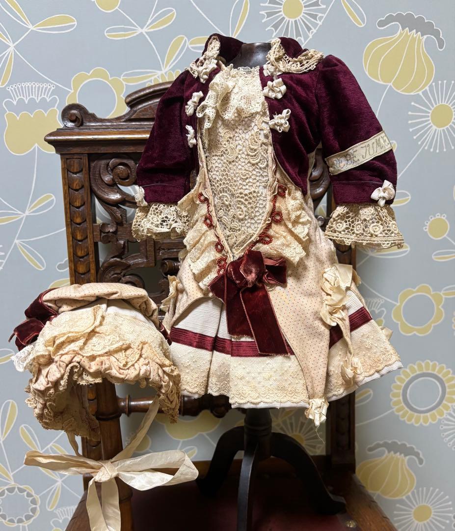 アンティークビスクドールドレス　アネッテドレス