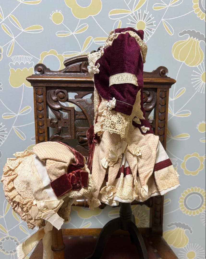 アンティークビスクドールドレス　アネッテドレス