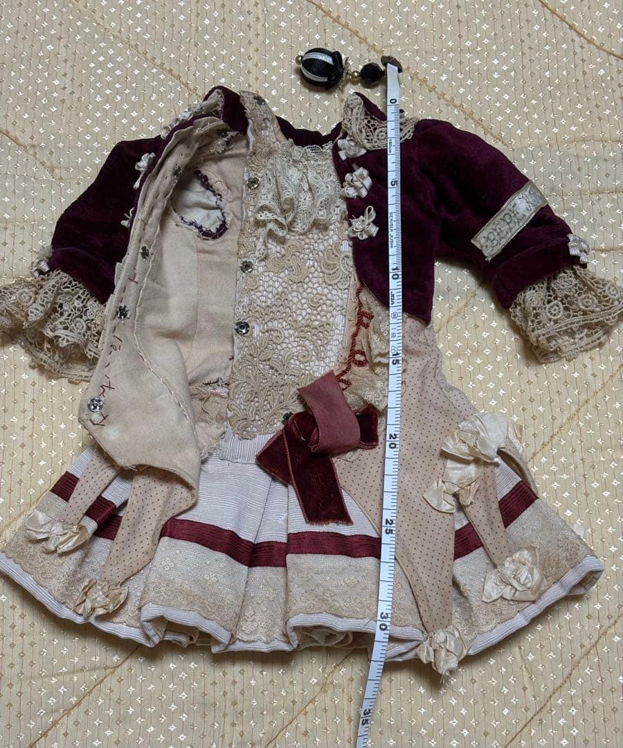 アンティークビスクドールドレス　アネッテドレス