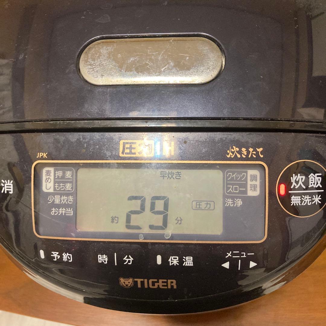 TIGER 圧力IH炊飯器 ブラック