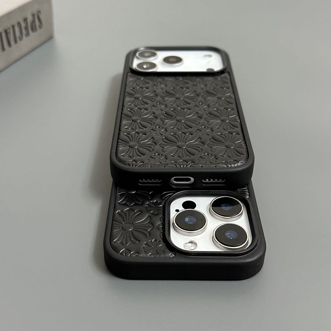 クロスデザイン　レザー　iPhoneケース