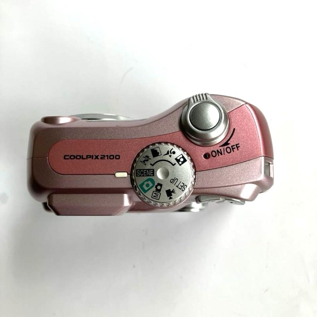Nikon COOLPIX 2100 コンパクトデジタルカメラ ピンク