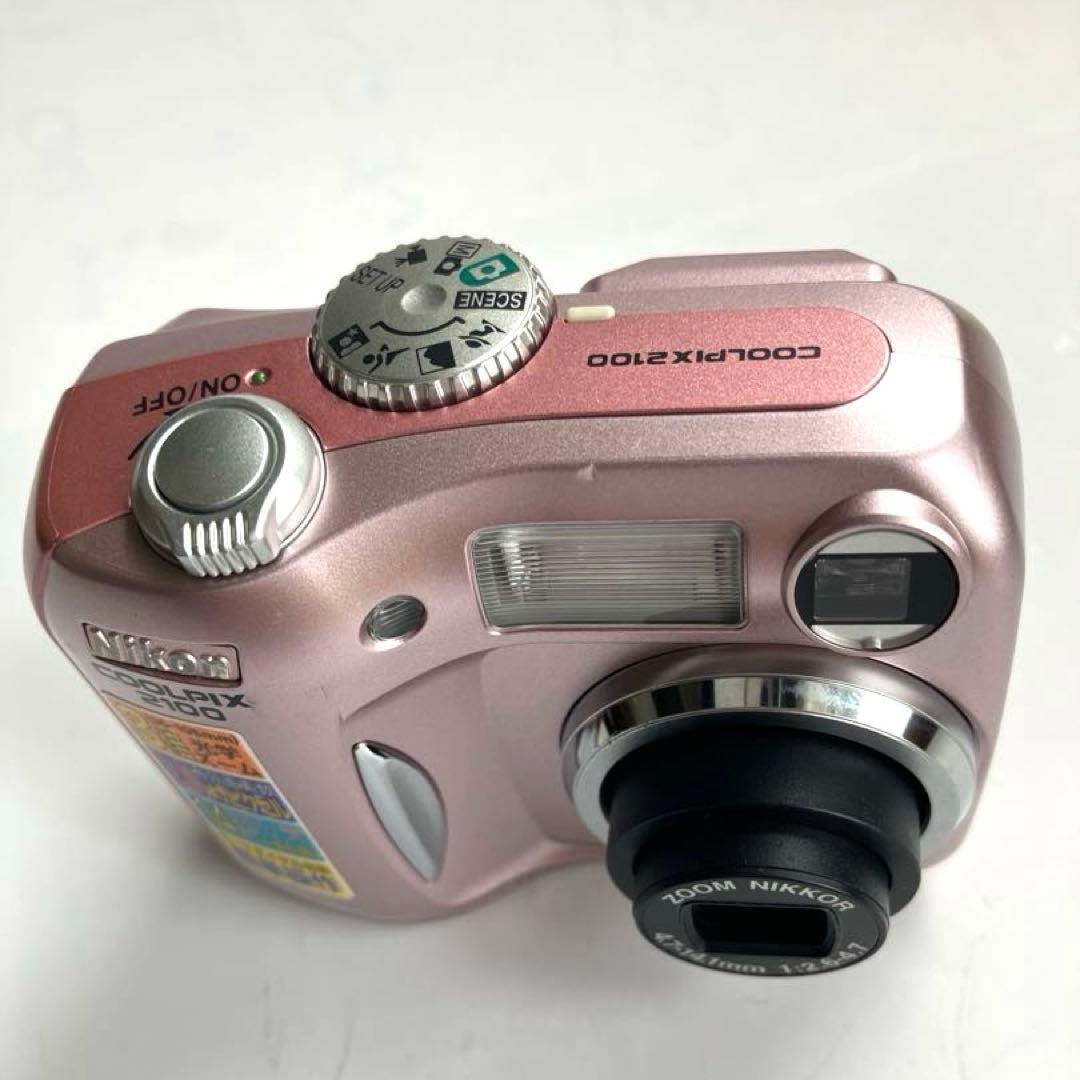 Nikon COOLPIX 2100 コンパクトデジタルカメラ ピンク