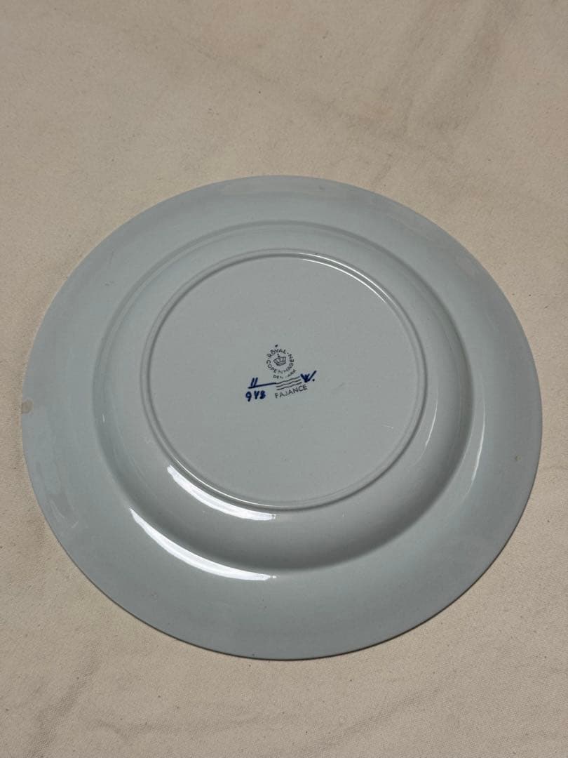 ロイヤルコペンハーゲン　トランクェーバー　プレート　大小