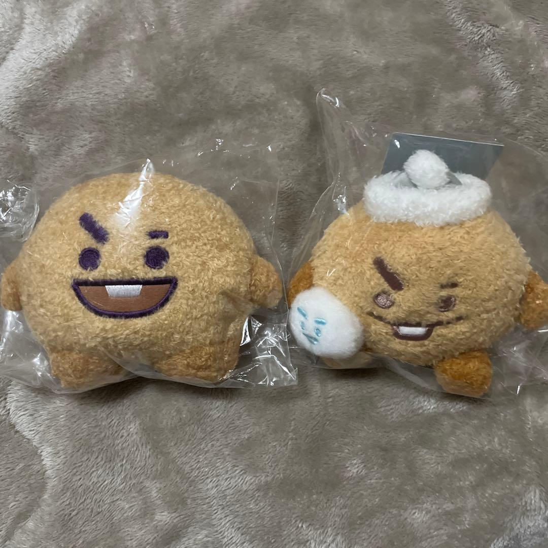 BT21 SHOOKYぬいぐるみ・マスコット・クッション・ひざ掛け22点セット