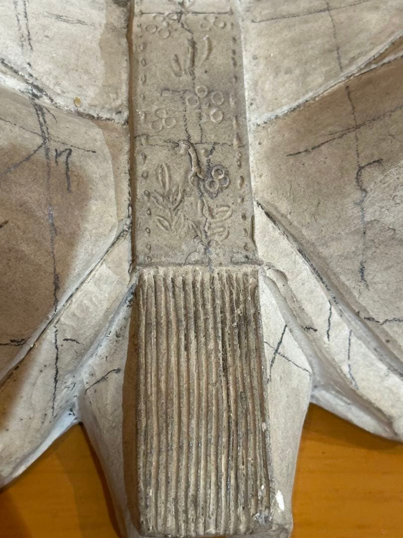 日本の彫刻の模型　模型　彫刻教室　天神様 希少な一点物　焼物