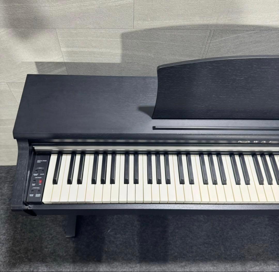 KAWAI 電子ピアノ CN23B 88鍵盤 ペダル付き 楽器 d2097