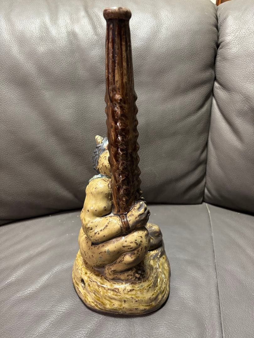 鬼と金棒　置物