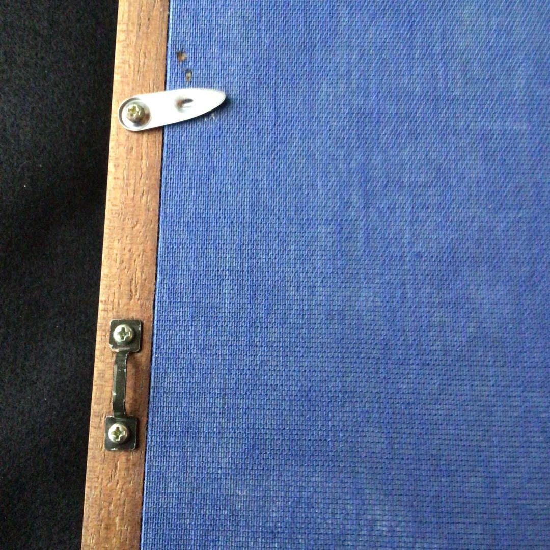 No.136 人間国宝　芹沢銈介　型絵染　【茄子】　求龍堂刷　写