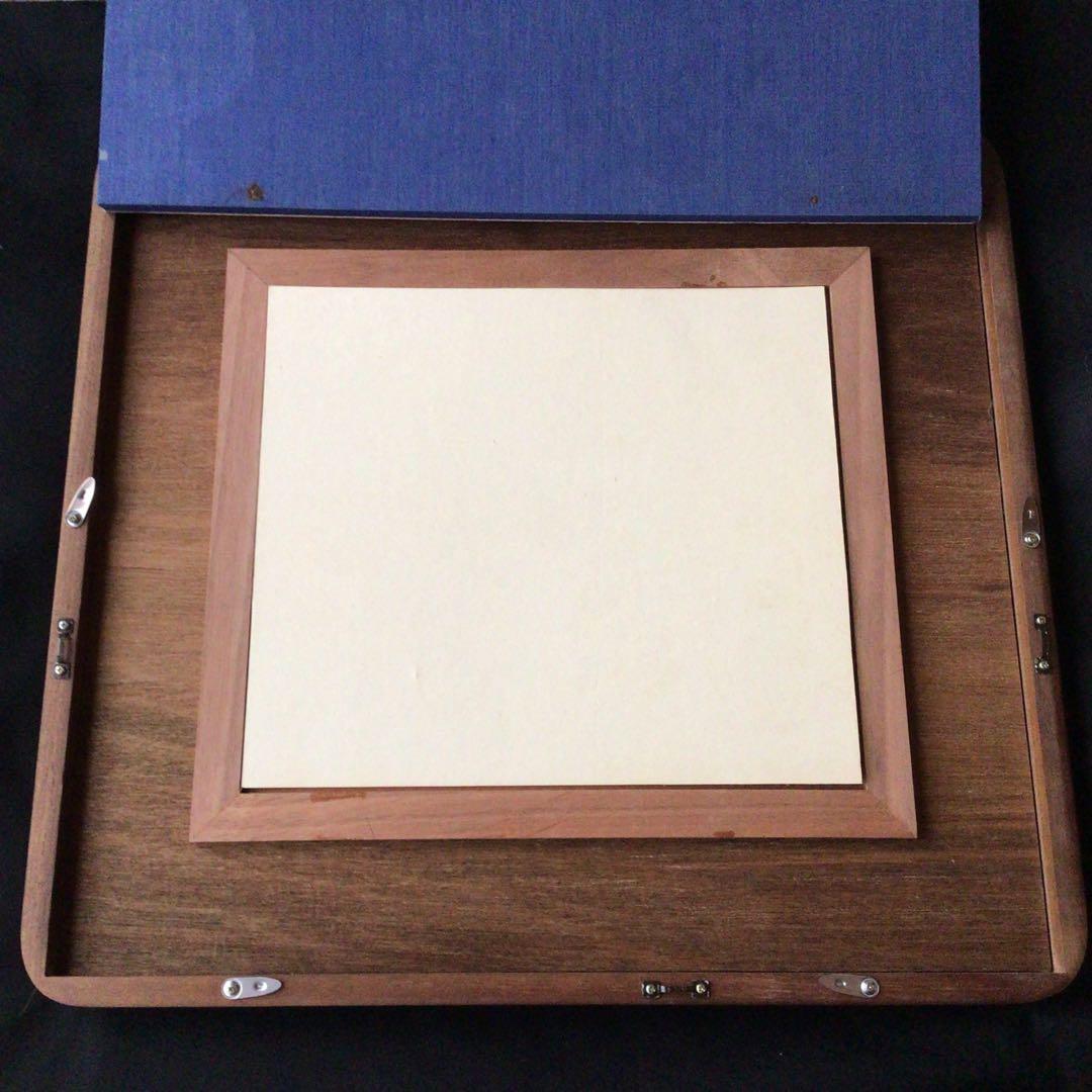 No.136 人間国宝　芹沢銈介　型絵染　【茄子】　求龍堂刷　写