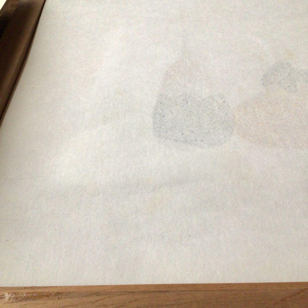 No.136 人間国宝　芹沢銈介　型絵染　【茄子】　求龍堂刷　写