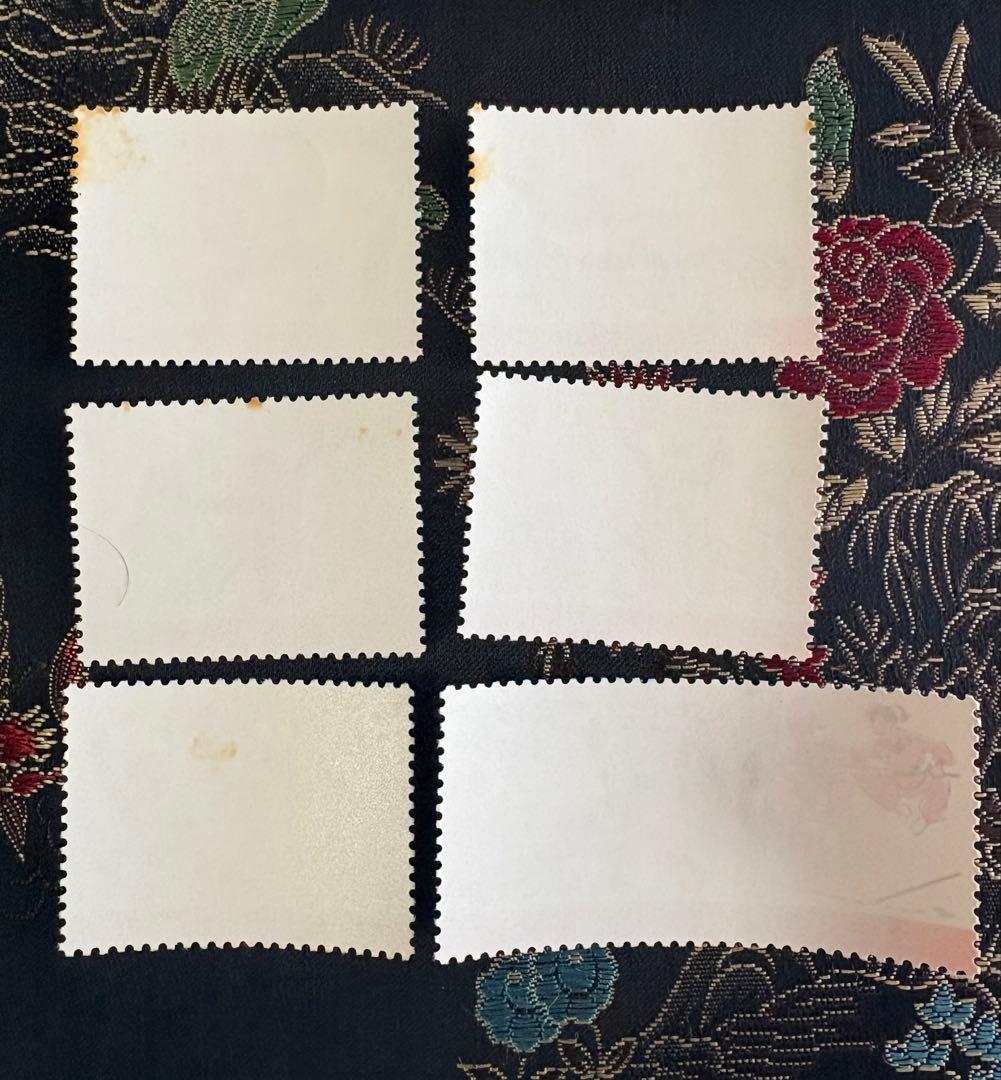 中国切手「武術T7」（1975年発行）　6種