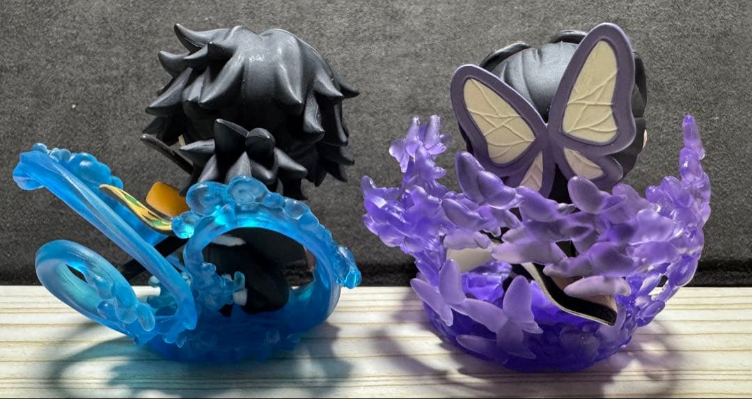 ガシャポンくじ　鬼滅の刃　あそーと2 A賞　フィギュア　冨岡義勇　胡蝶しのぶ