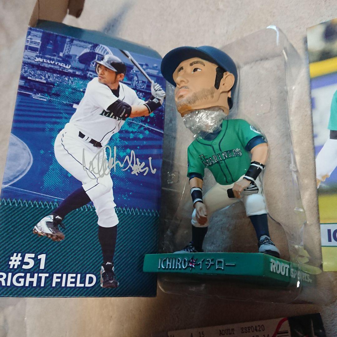 6】イチロー 2012年 球場配布 ボブルヘッドドール〈チケット付き〉