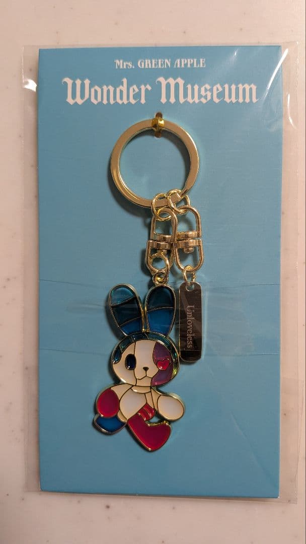 ミセスWonder Museumステンドグラスキーホルダー　コンプ全4種セット