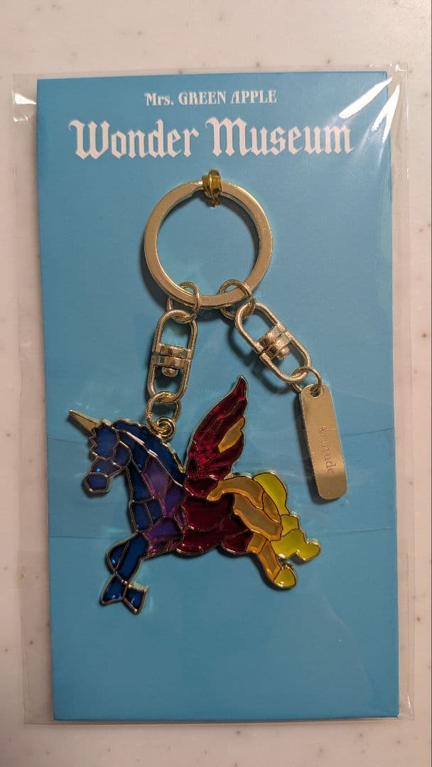 ミセスWonder Museumステンドグラスキーホルダー　コンプ全4種セット