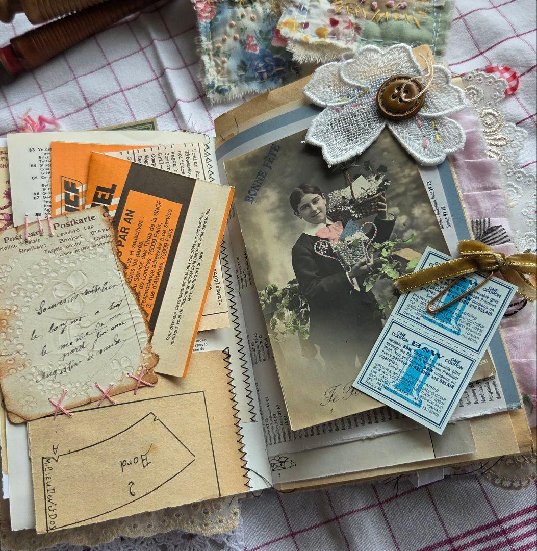 junkJournal　ジャンクジャーナル　雑記帳　Les enfants