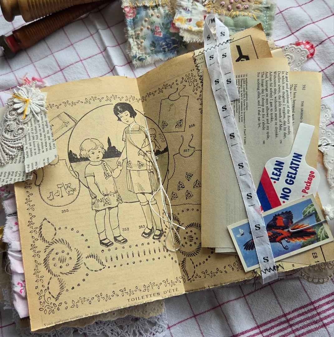 junkJournal　ジャンクジャーナル　雑記帳　Les enfants