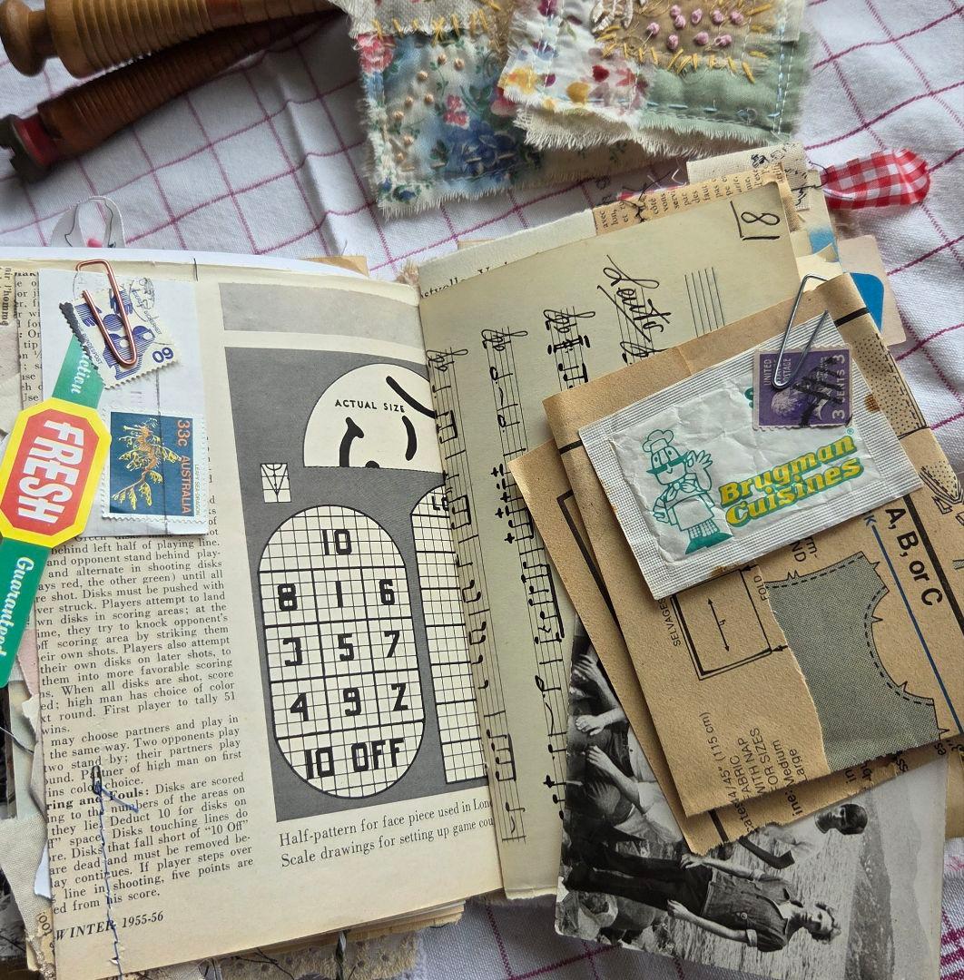 junkJournal　ジャンクジャーナル　雑記帳　Les enfants