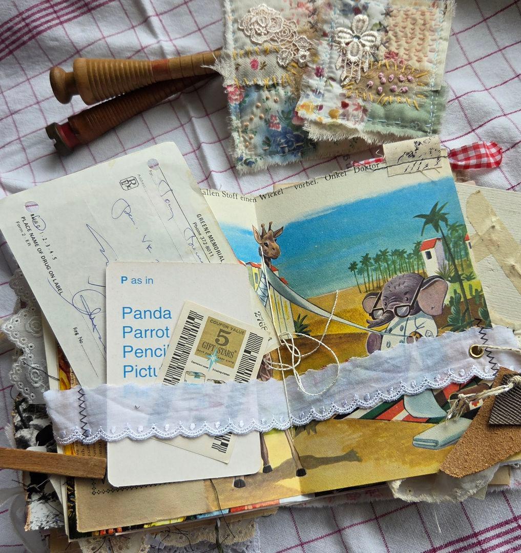 junkJournal　ジャンクジャーナル　雑記帳　Les enfants