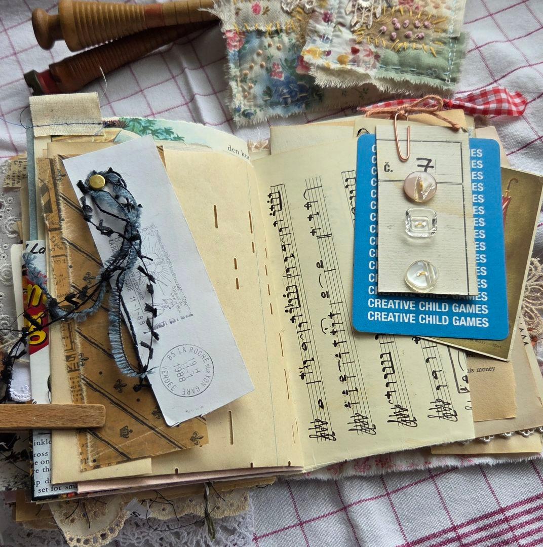 junkJournal　ジャンクジャーナル　雑記帳　Les enfants