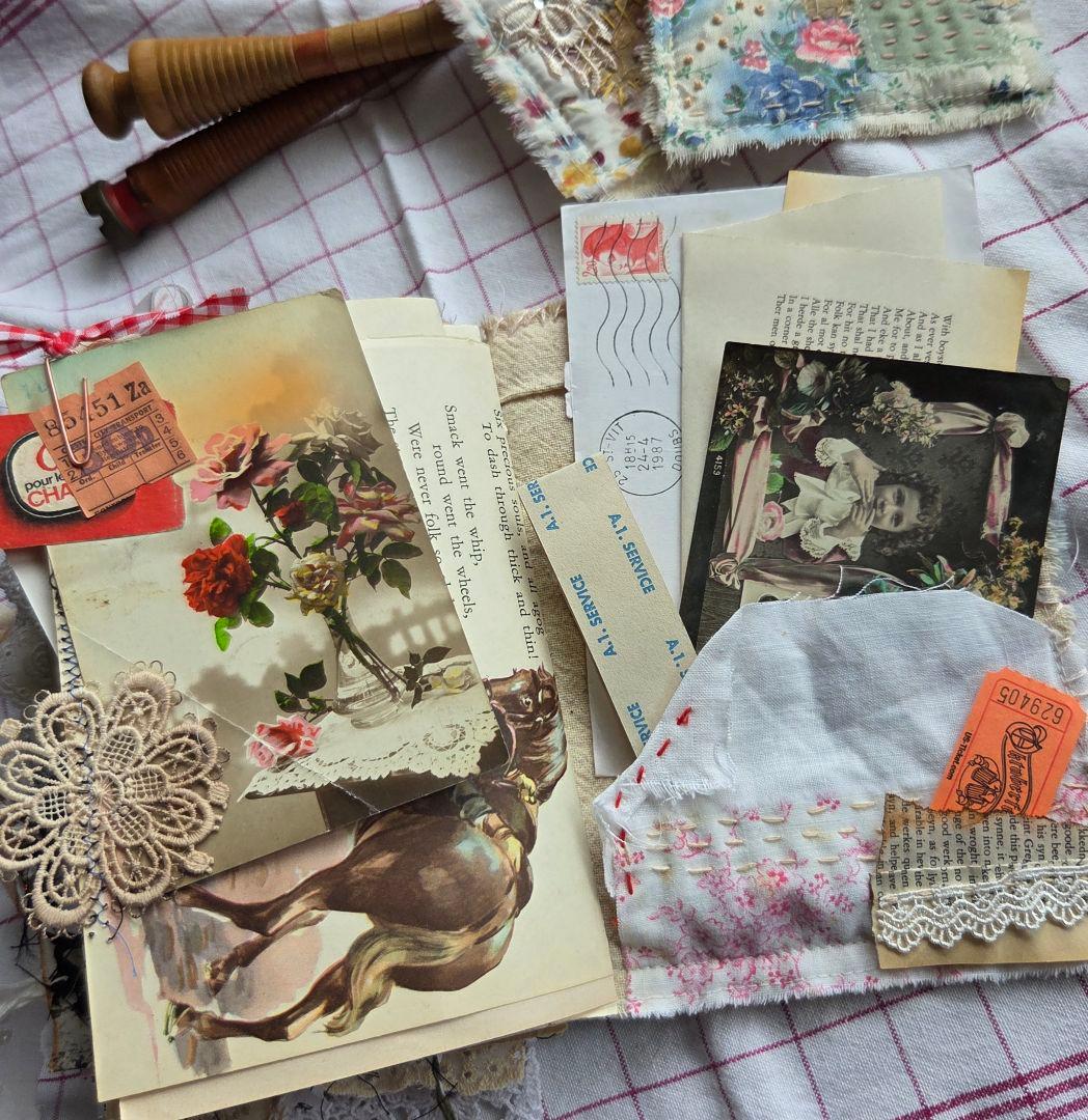 junkJournal　ジャンクジャーナル　雑記帳　Les enfants