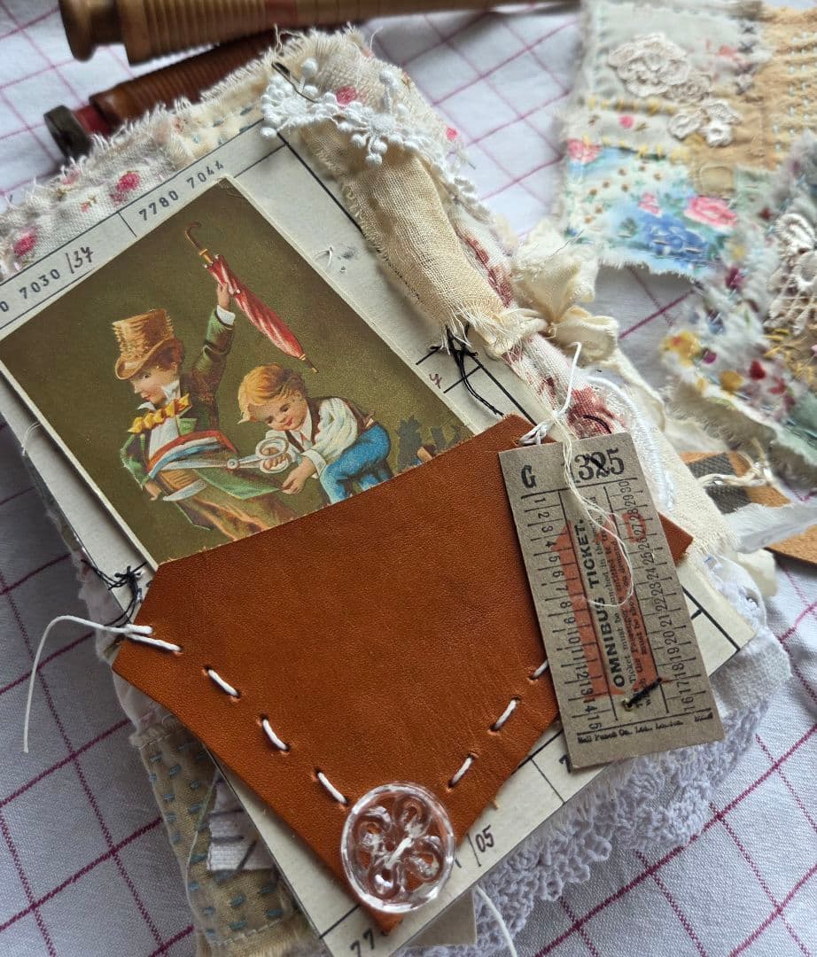 junkJournal　ジャンクジャーナル　雑記帳　Les enfants