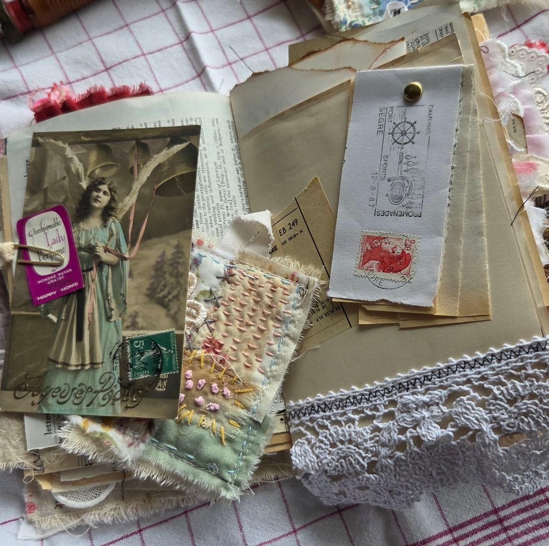 junkJournal　ジャンクジャーナル　雑記帳　Les enfants