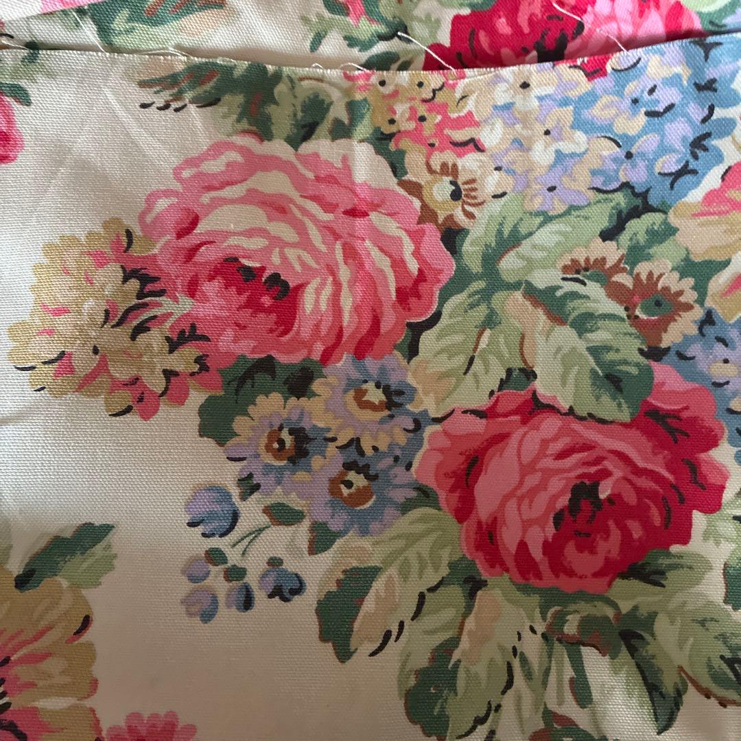 フリルバッグ　生地見本　キャスキッドソンハンドメイドオーダーバッグ