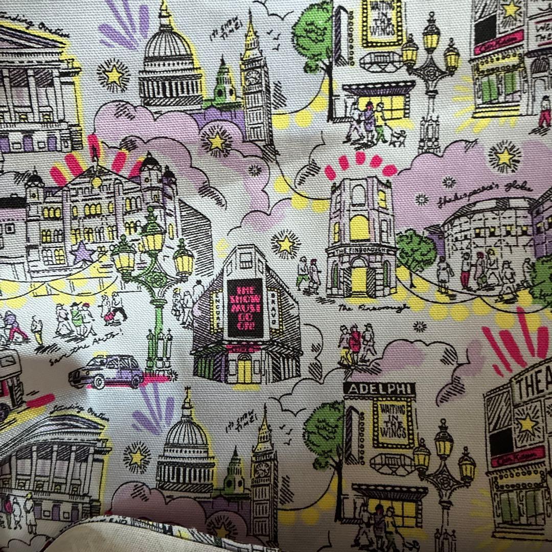 フリルバッグ　生地見本　キャスキッドソンハンドメイドオーダーバッグ