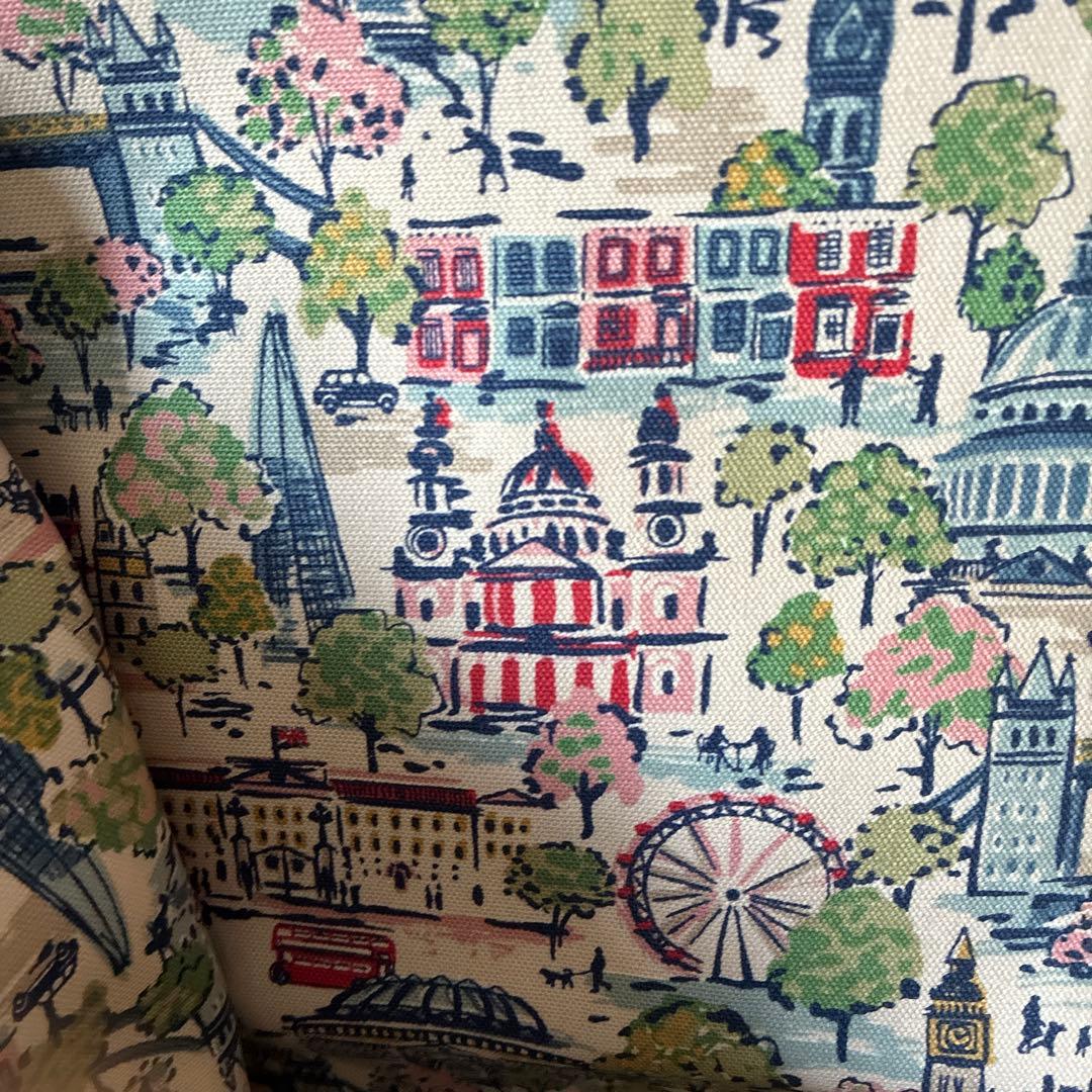 フリルバッグ　生地見本　キャスキッドソンハンドメイドオーダーバッグ