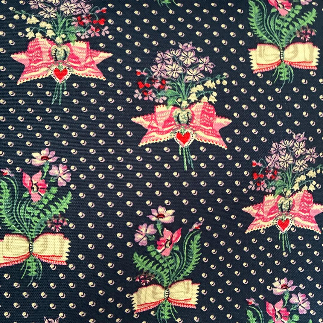 フリルバッグ　生地見本　キャスキッドソンハンドメイドオーダーバッグ