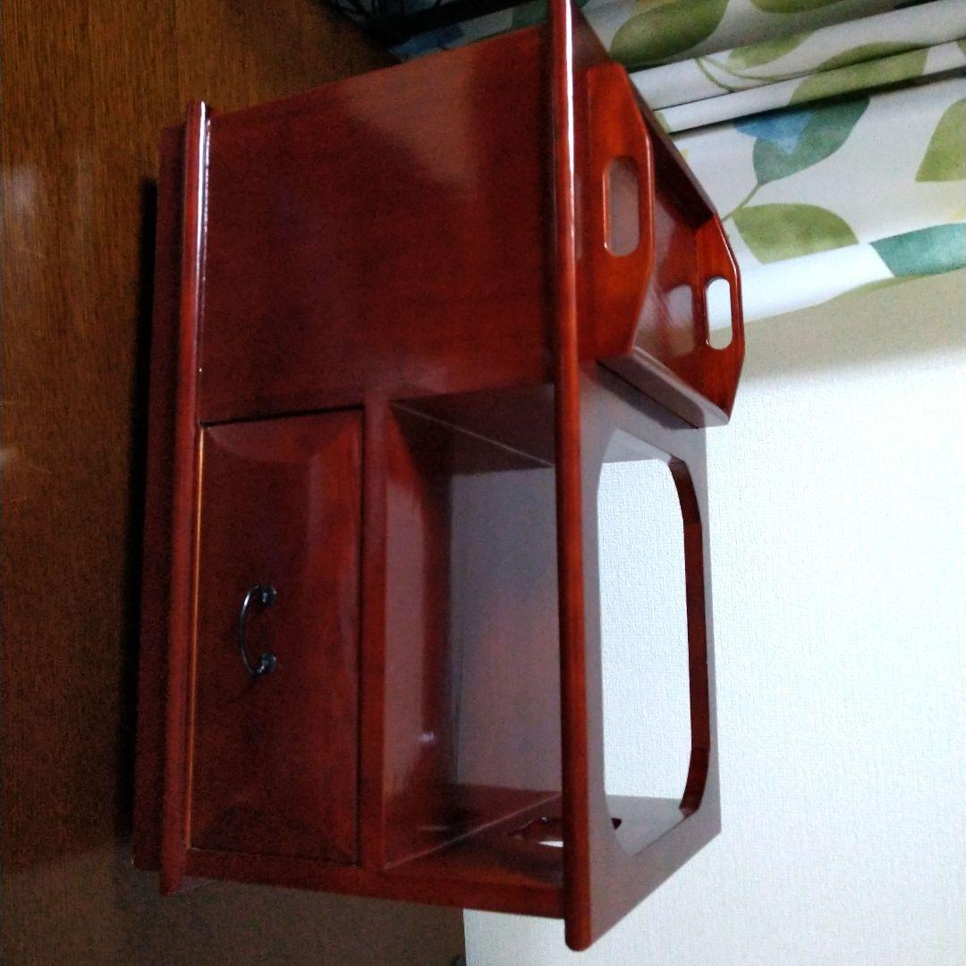 ポットワゴン（未使用）　キャスター付き（50x30x34cm位）