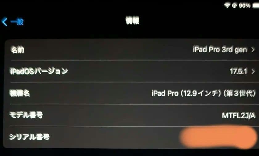 iPad Pro 12.9 (第3世代) 256GB スペースグレイ 付属品完備