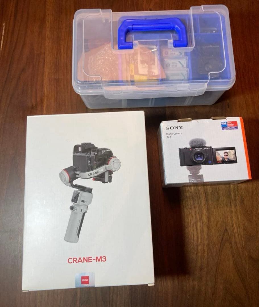 【総額18万】SONY ZV-1 + CRANE-M3